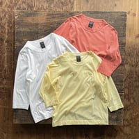 homspun 30/1 天竺 七分袖 Tシャツ