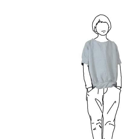 SEEP  Linen Cocoon T-Sht.