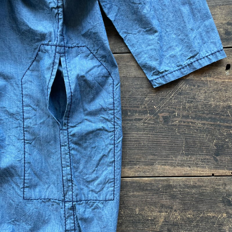 homspun ライトオンス シャンブレー プルオーバーワンピース | SEEP STORE