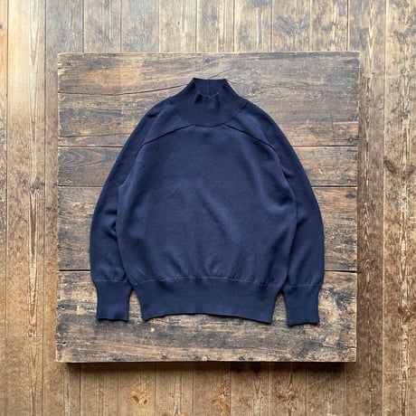 homspun コットンコードハイネックプルオーバー