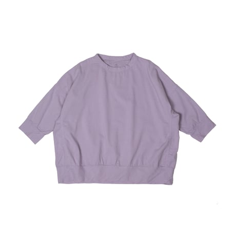 SEEP Gauze Cocoon 3/4Sleeve Crew Neck Sht.