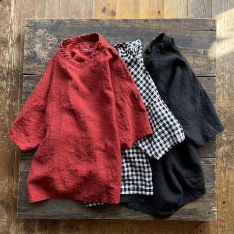 SEEP Linen Big-T shirt