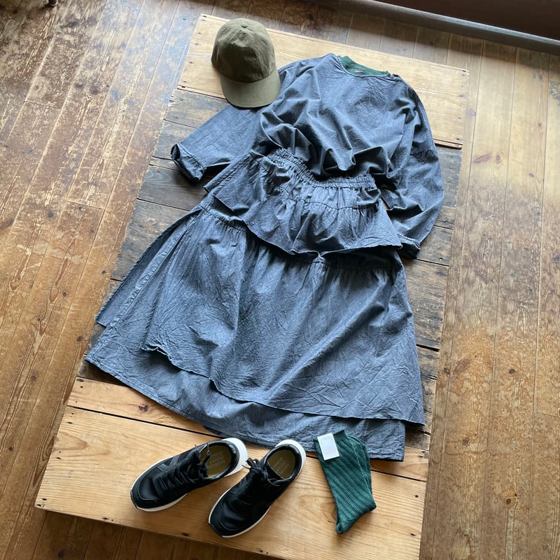 homspun ライトオンス シャンブレー プルオーバーブラウス | SEEP STORE