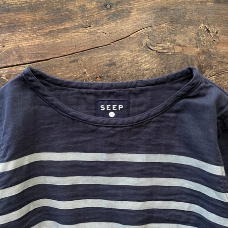 SEEP Men's  Gauze Border B-Neck Sht.