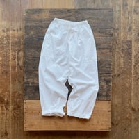 homspun  タイプライター ギャザーパンツ