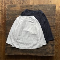 SEEP Lady's Gauze Raglan 3/4Sleeve B-Neck Sht.