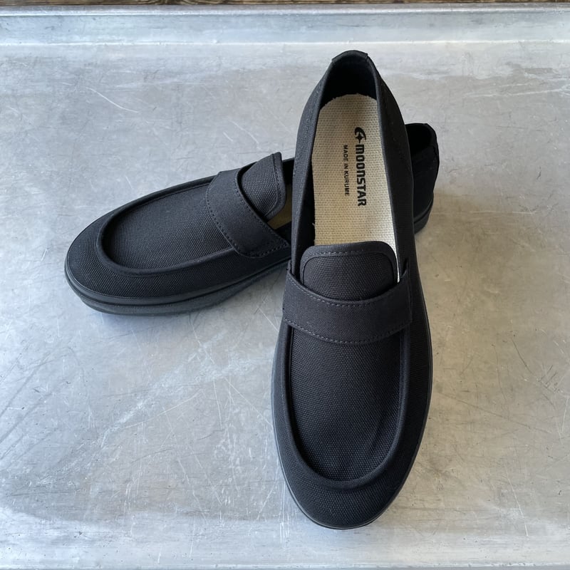 moonSTAR LOAFY W ネイビー 24.0 MOONSTAR | ムーンスター Begin別注 オールネイビー仕立てのLOAFY W
