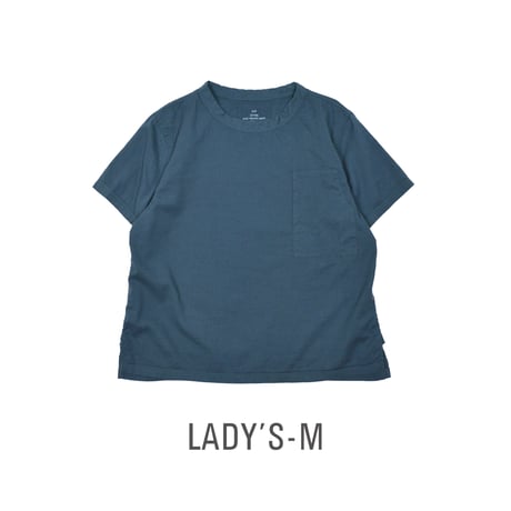 SEEP  Gauze Lady’sShort Sleeve Pocket T-Shirt