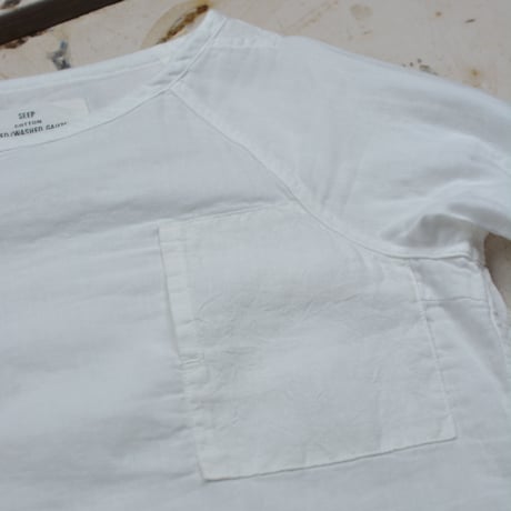 SEEP Men's Gauze Raglan B-Neck Sht.