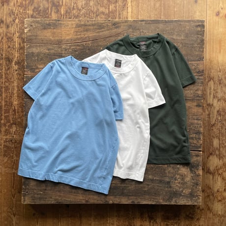homspun 30/1 天竺 半袖Ｔシャツ