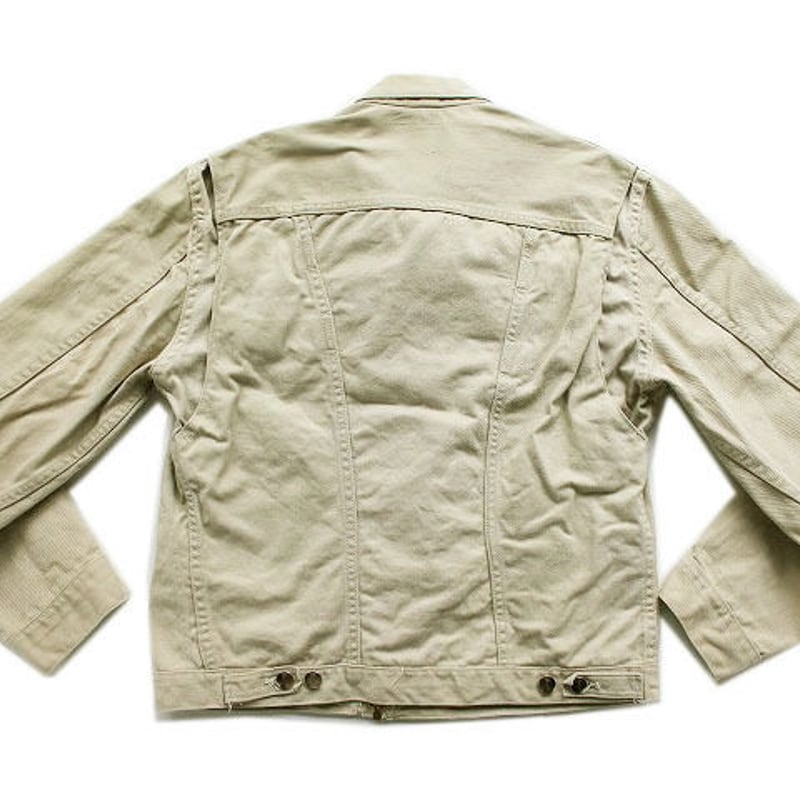 60's Wrangler 77MJZ (42) ラングラー 生成りデニムジャケット 60's Wrangler 77MJZ (42) ラングラー 生成りデニムジャケット