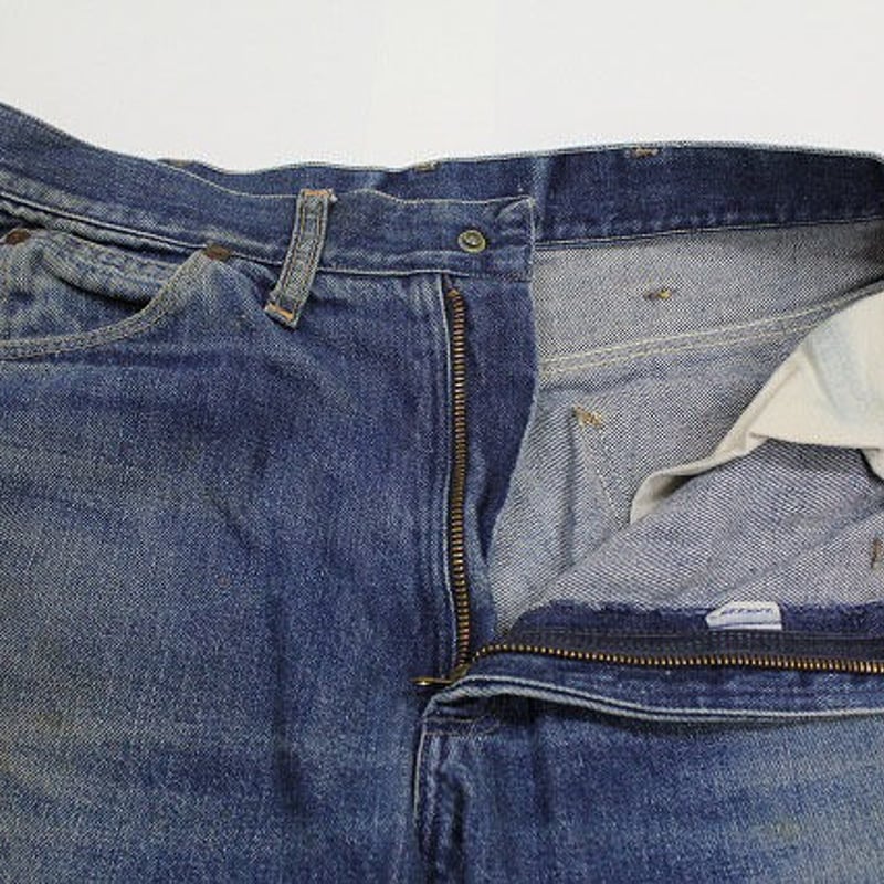 60's PENNY'S FOREMOST Cut Off Denim Pants (abou...