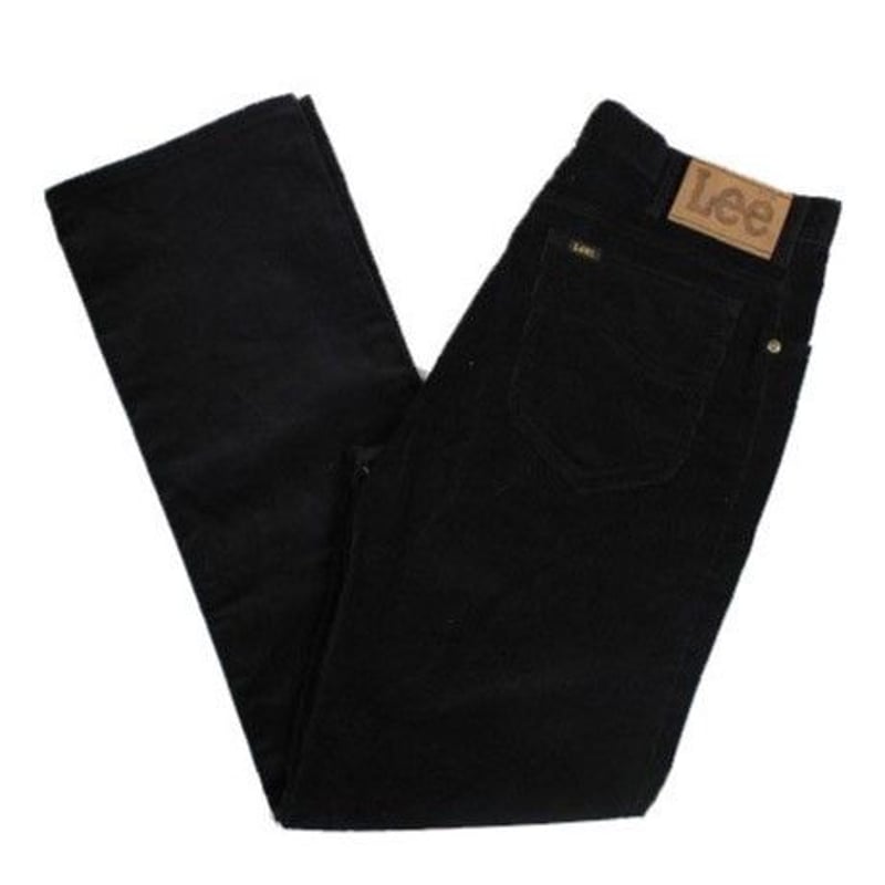 NOS 80's〜 Lee 200-2801 Corduroy Pants Black(33×...