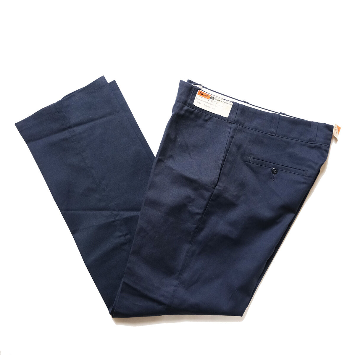 NOS 70's 80's SEARS Poly×Cotton Work Pants (w34 L32) デッドストック シアーズ ポリ×コットン  ワークパンツ 紺