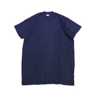 NOS 80's FRUIT OF THE ROOM COTTON T-Shirts with Pocket NAVY(XL) デッドストック フルーツ オブ ザ ルーム ポケットTシャツ ポケT 紺