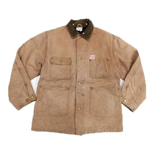 希少 1930年代　オリジナル　CARHARTT フード　ブラウンダック 希少 1930年代オリジナルCARHARTT フードブラウンダック