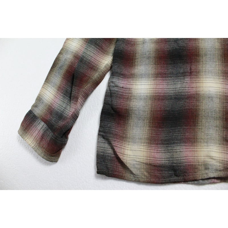 70's BARACUTA by VAN HEUSEN OMBRE PLAID PULLOV 70's BARACUTA by VAN HEUSEN OMBRE PLAID PULLOV
