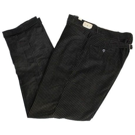 NOS 50's Unknow Tapered Corduroy Trouser With Buckle Back (34×30) デッドストック コーデュロイ テーパード スラックス シンチバック
