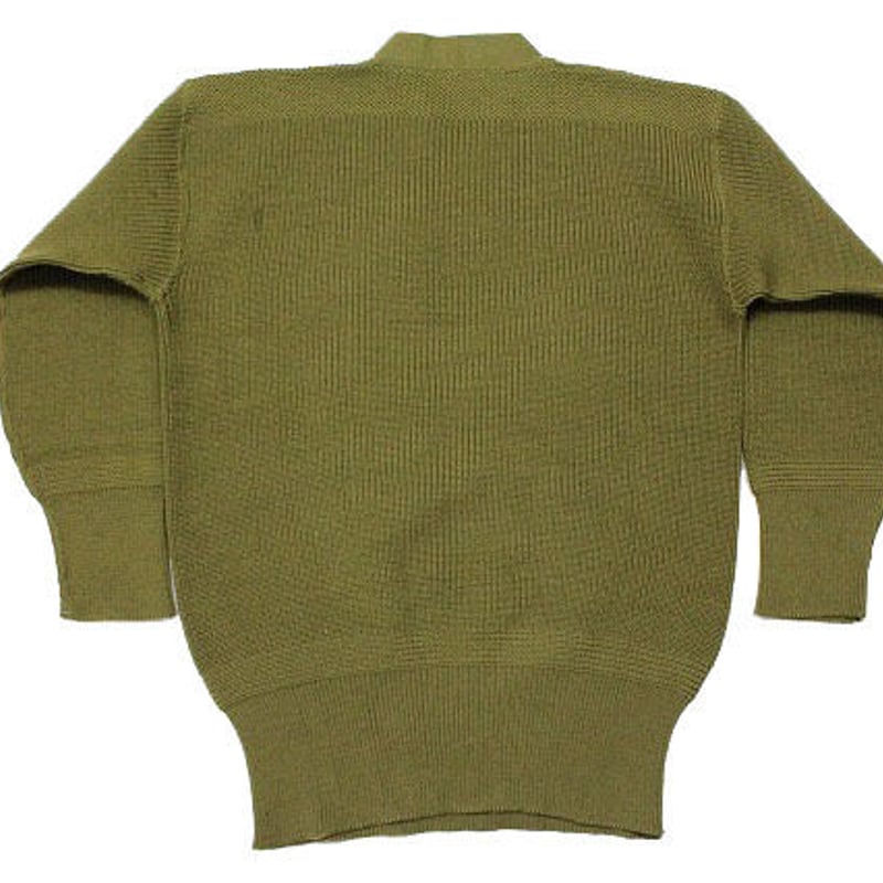 40's USAAF WWII TYPE A-1 V-Neck Wool Knit Sweat 40's USAAF WWII TYPE A-1 V-Neck Wool Knit Sweat
