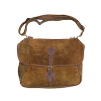 70′s L.L.BEAN Bean's Suede Musette Bag 筆記体タグ スエード ショルダーバッグ ミュゼットバッグ