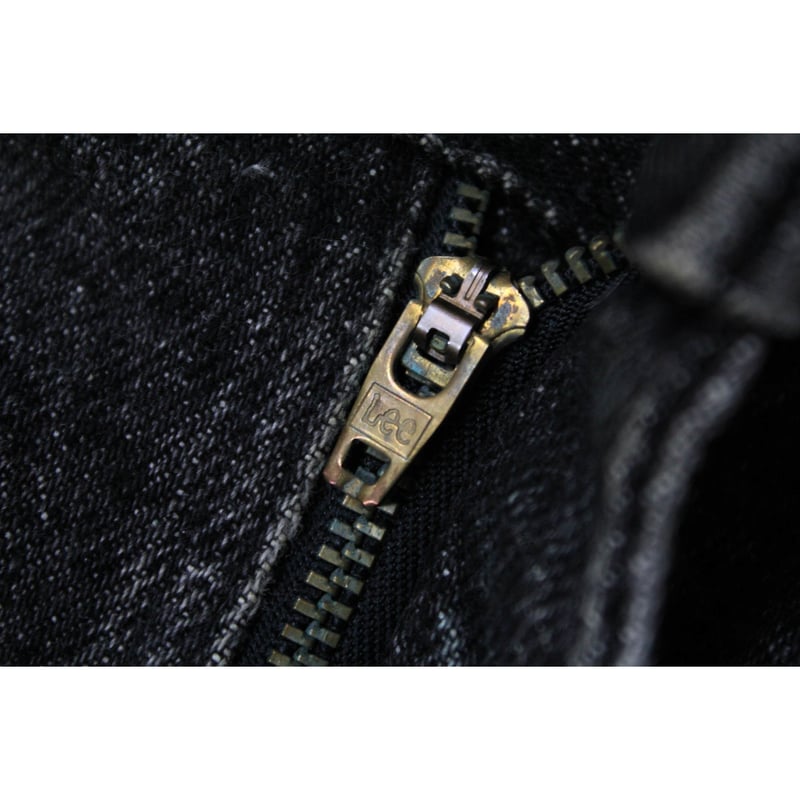80's Lee 209-0109 Black Denim Pants (36×30) リー