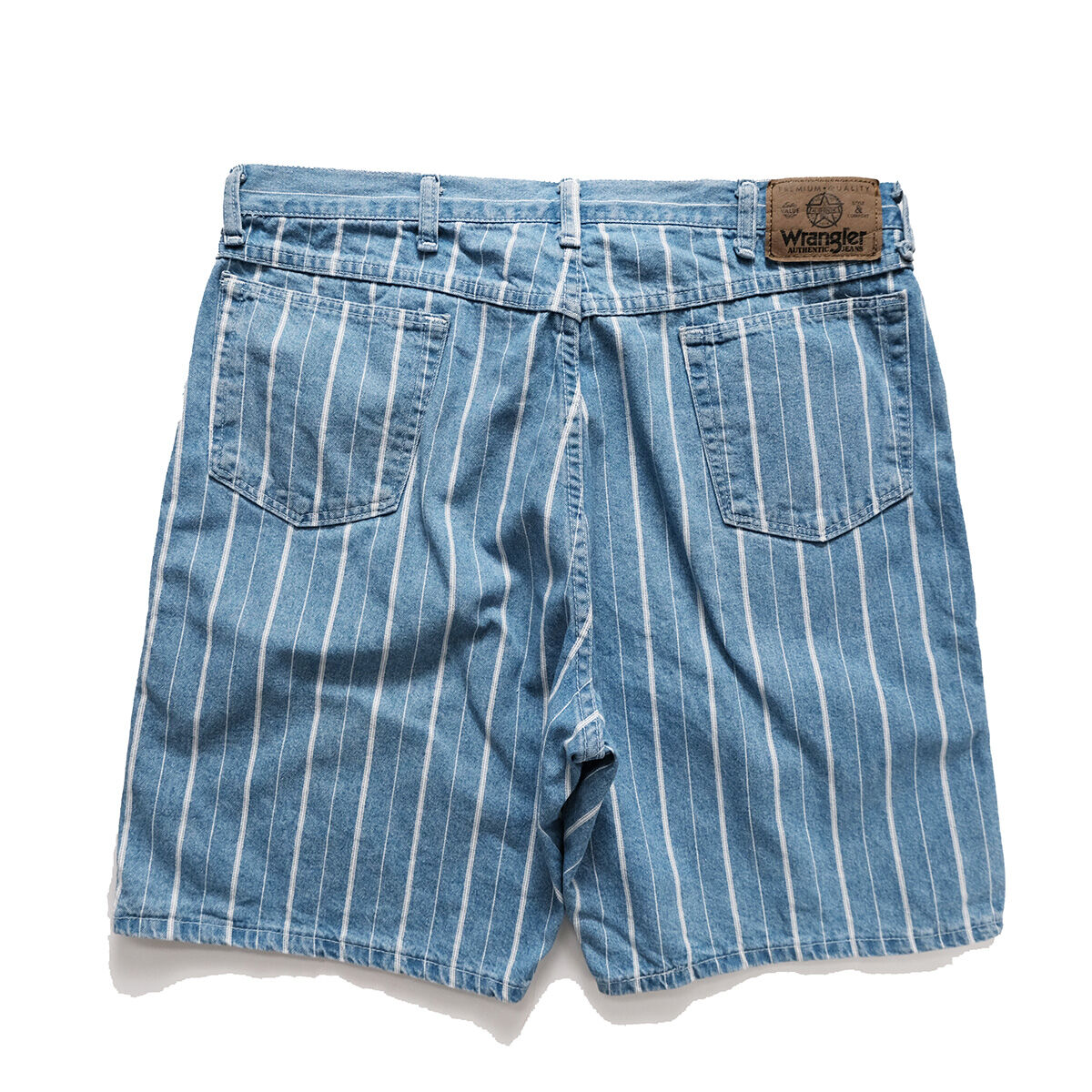 90's Wrangler 60601 Striped Denim Short (36) ラン...