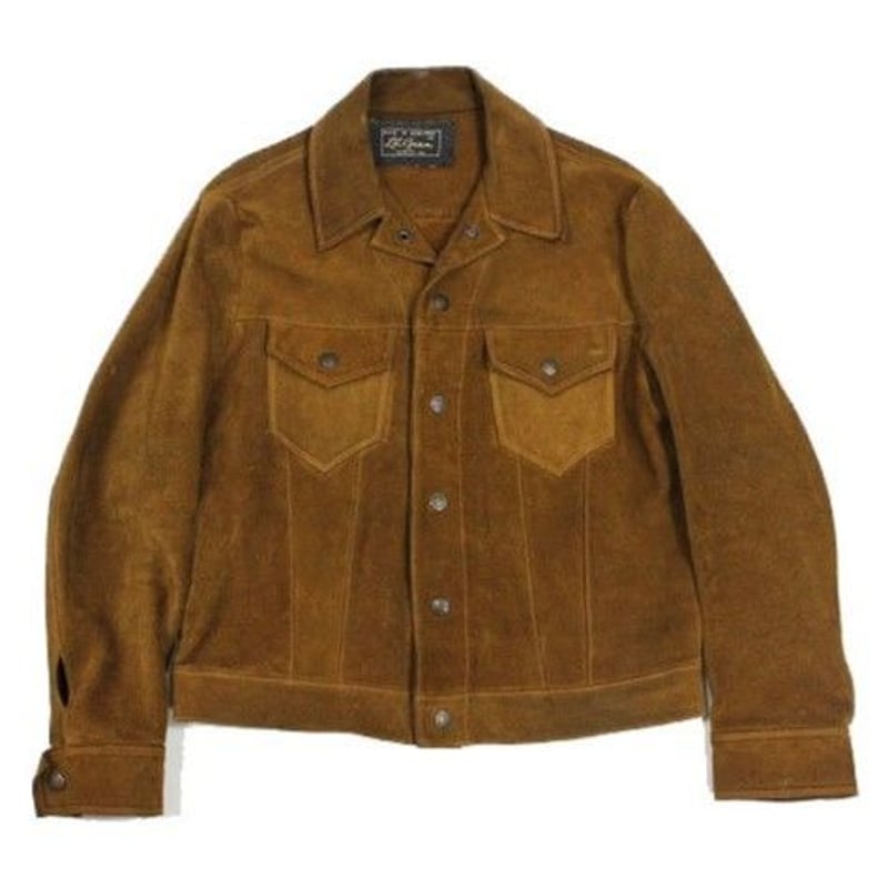 60's L.L.Bean Suede Trucker Jacket (about 40) L...