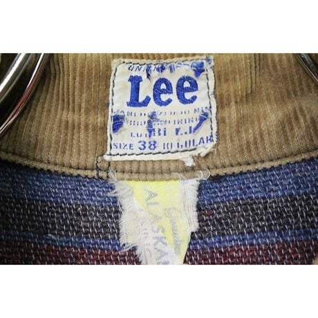 1940's～ Lee 81-LJ DENIM Chore Jacket (38 REG) リー ブランケットライナー デニム カバーオール