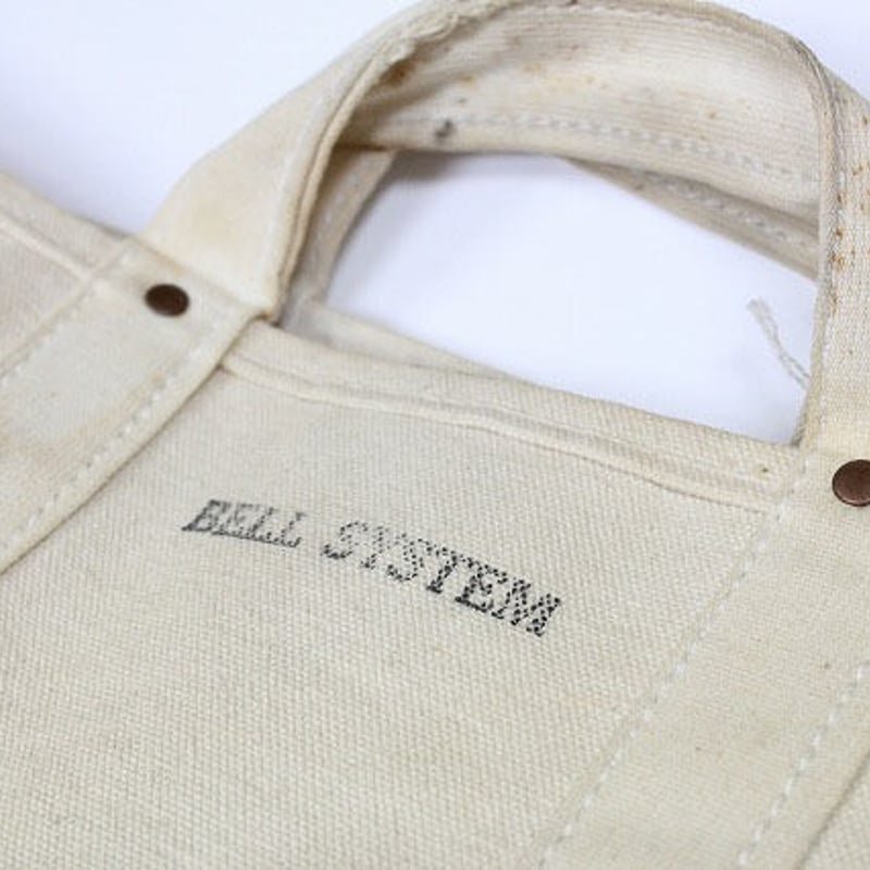 60's BELL SYSTEM Lineman Canvas Tool Bag ベルシステム...