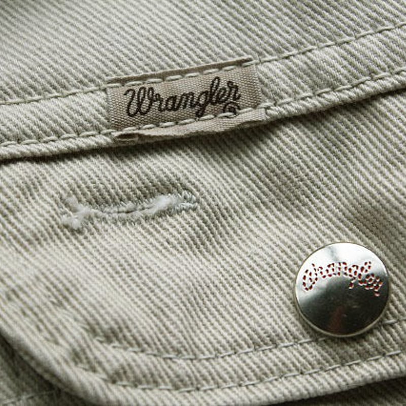 60's Wrangler 77MJZ (42) ラングラー 生成りデニムジャケット 60's Wrangler 77MJZ (42) ラングラー 生成りデニムジャケット