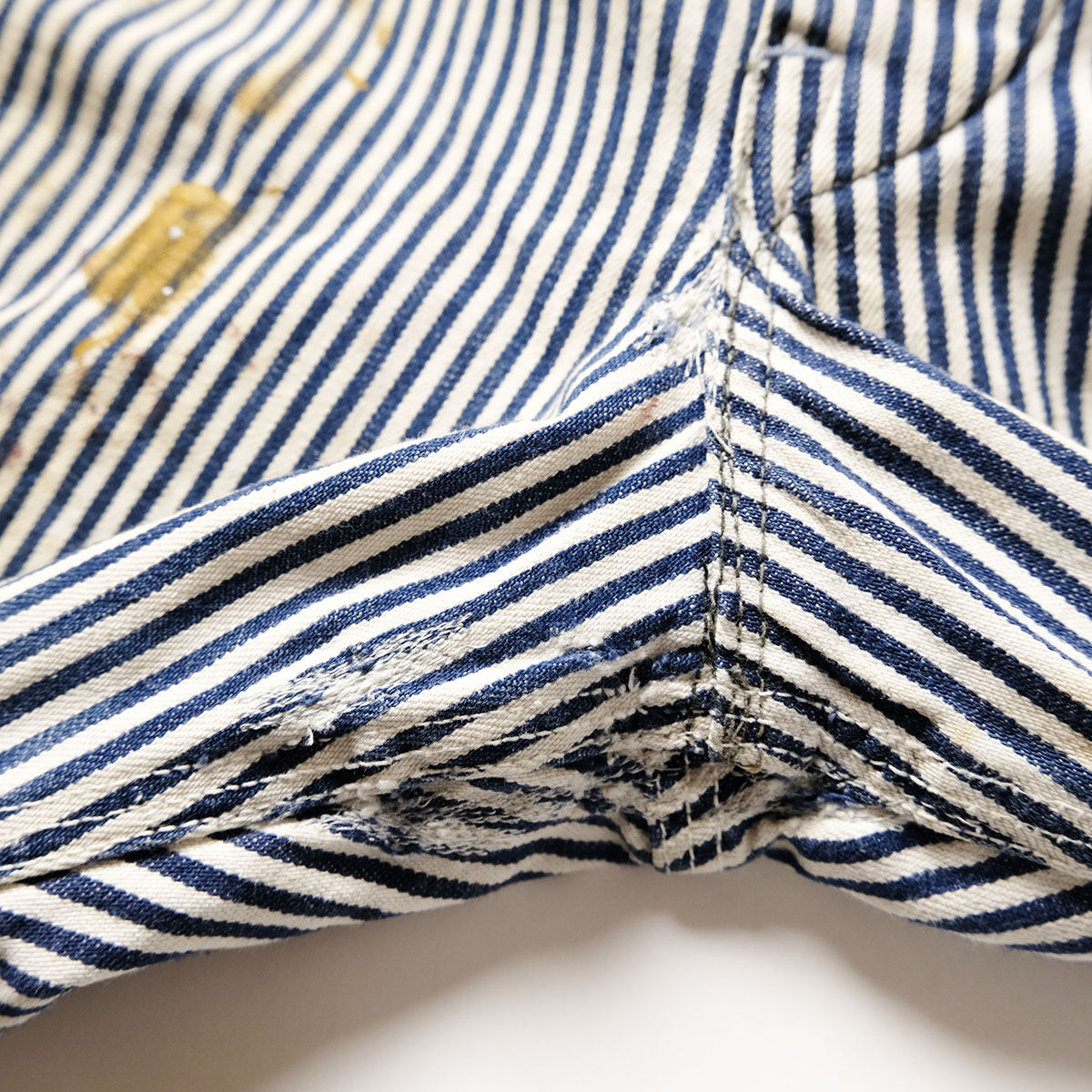 60's Sears Striped Bib Overalls シアーズ ヒッコリー ストラ 60's Sears Striped Bib Overalls シアーズ ヒッコリー ストラ