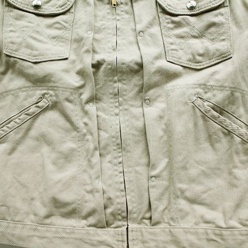 60's Wrangler 77MJZ (42) ラングラー 生成りデニムジャケット 60's Wrangler 77MJZ (42) ラングラー 生成りデニムジャケット