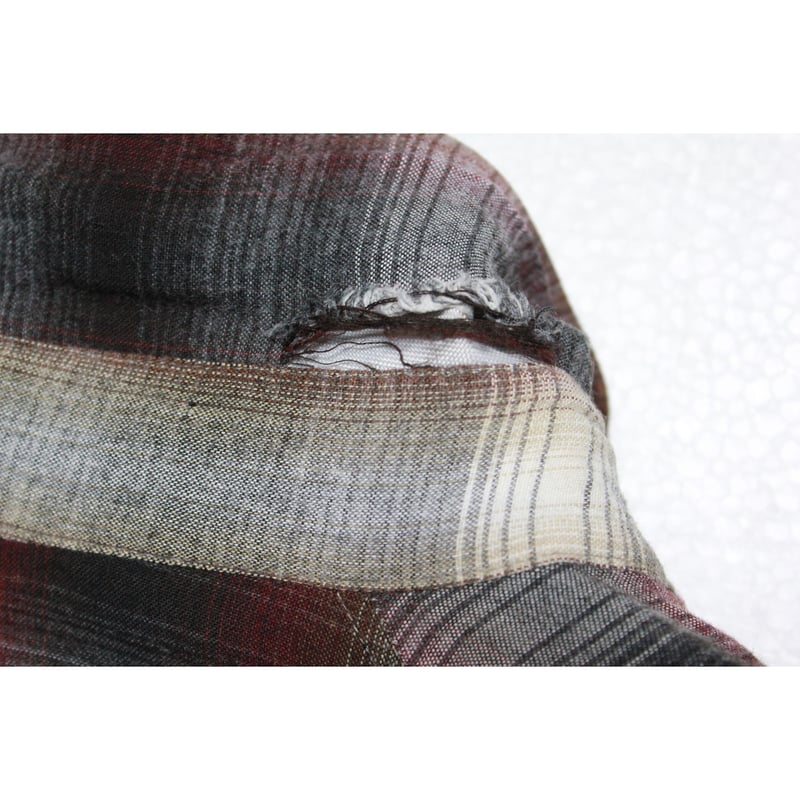 70's BARACUTA by VAN HEUSEN OMBRE PLAID PULLOV 70's BARACUTA by VAN HEUSEN OMBRE PLAID PULLOV