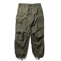 60's US ARMY TROUSERS, MEN'S,COTTON,WIND RESISTANT RIP STOP POPLIN OG-107 CLASS1 (M-R) ジャングルファティーグ