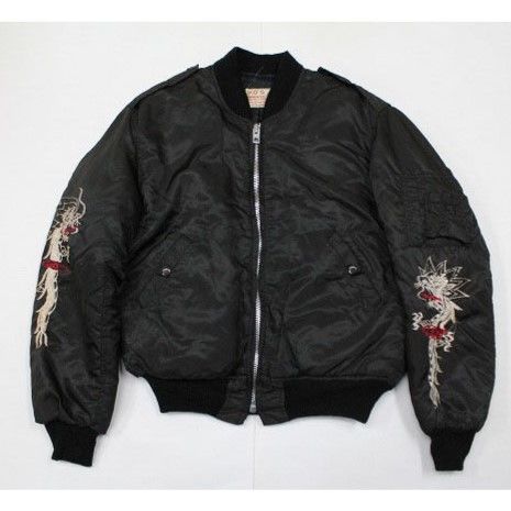 SPIEWAK Type MA-1 刺繍 ボンバースーベニアジャケット