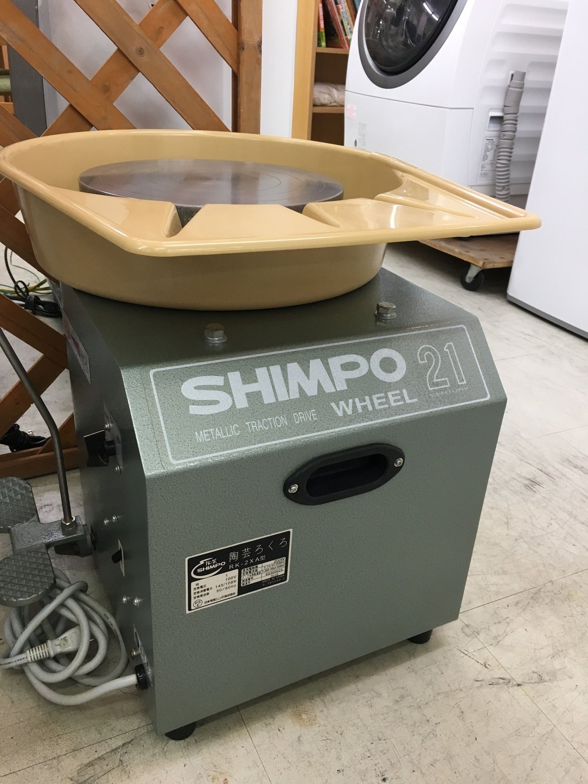 日本電産シンポ 電動ろくろ RK-2P プロ型 SHIMPO RK2P プロ形 【公式通販】