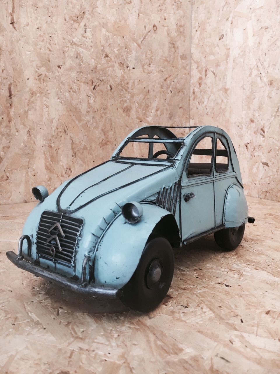 ☆箱無し☆ DAIYA(寺井商店)製 シトロエン2CV ブルー ブリキ