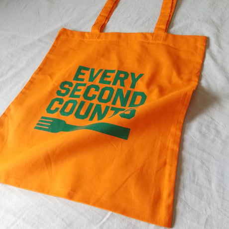 DONATION（寄付5,500円）→EVERY SECOND COUNTSトートバッグ（オレンジ）