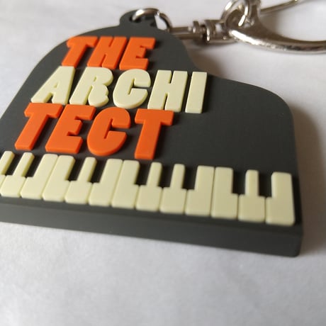 DONATION（寄付3,000円）→キーホルダー：THE ARCHITECT ピアノ（オレンジ）