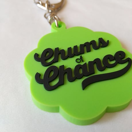 🔸残り5点のみ🔸DONATION（寄付3,000円）→キーホルダー：Chums of CHANCE（グリーン×ブラック）