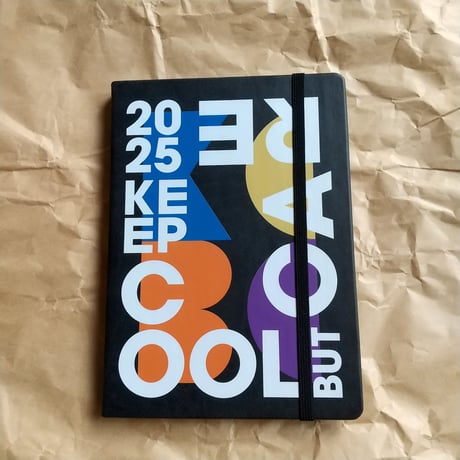 DONATION（寄付5,000円）→A type 2025年ハードカバー手帳（A5サイズ）