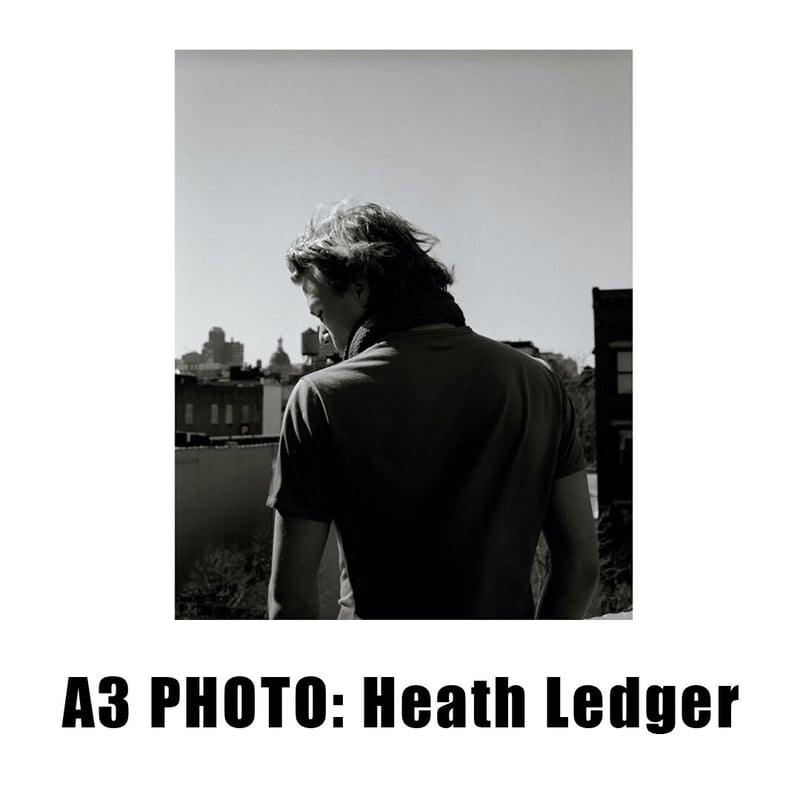 完全受注生産】オリジナル写真プリントA3サイズ② ”Heath Ledger