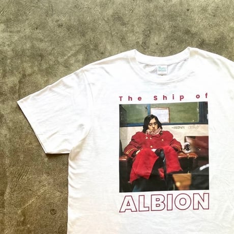 ALBION T-shirt 4.0 oz（敢えての軽量ボディ） : photo by 久保憲司