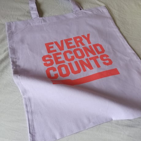 DONATION（寄付5,500円）→EVERY SECOND COUNTSトートバッグ（ラベンダー）