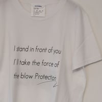 【DIGAWEL × CLUB SNOOZER 20th Anniversary】TB303 Tシャツ（W）quote from Massive Attack"Protection" etc.