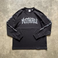 【受注生産】MISTAKABLE Long Sleeve（ブラック）+ DONATION（寄付2,000円）