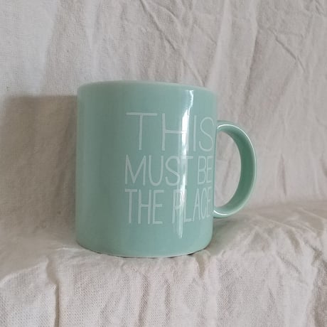 DONATION（寄付4,000円）→2024初夏マグ / ミントグリーン : THIS MUST BE THE PLACE