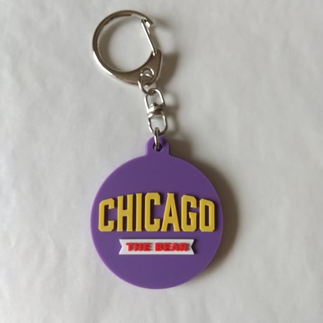 DONATION（寄付3,000円）→キーホルダー CHICAGO（モーブ）