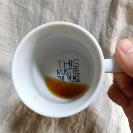 DONATION（寄付3,000円）→マグ: THIS MUST BE THE PLACE / インディゴ