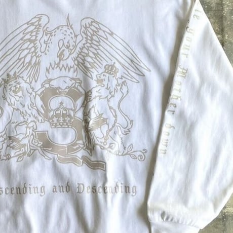 Ascending and Descending T-shirt: White/Long Sleeve